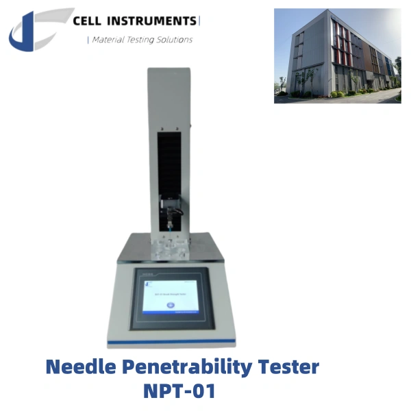 penetrability test for elastomeric closure